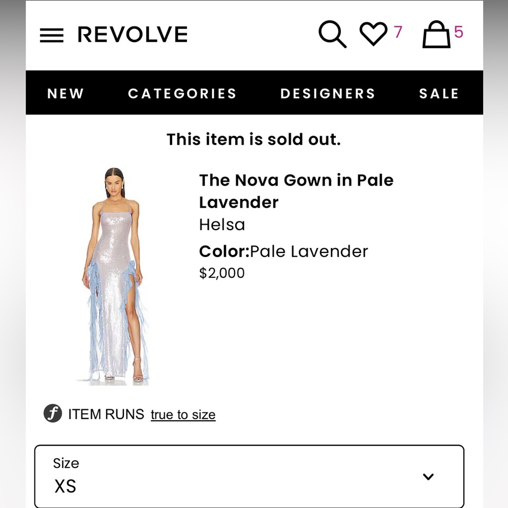 Helsa Nova Gown - Picture 10 of 15